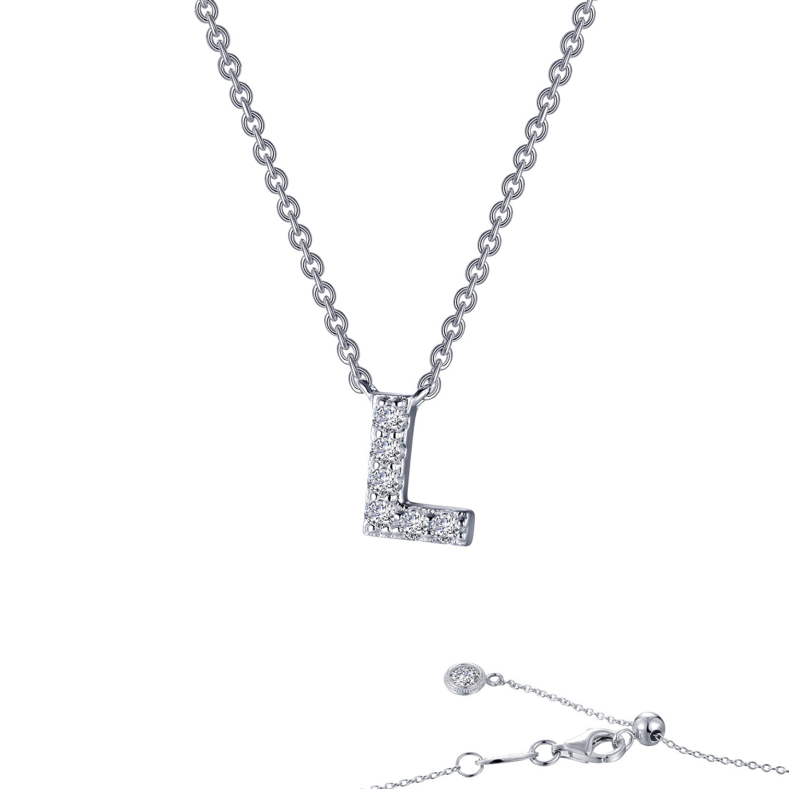 LAFONN Letter D Pendant Necklace 9N084CLP20
