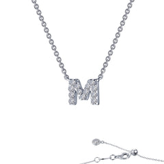 LAFONN Letter X Pendant Necklace 9N104CLP20