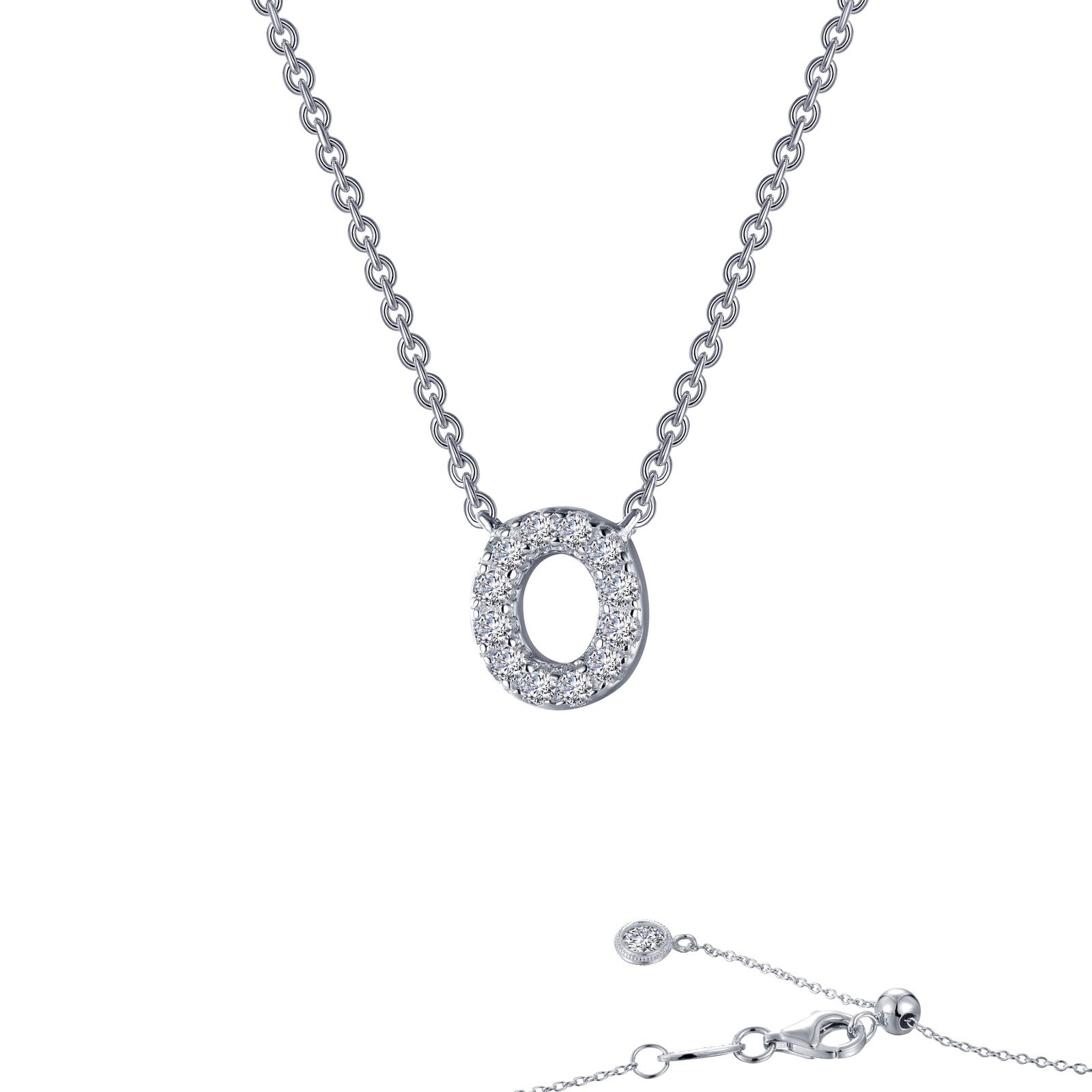 LAFONN Letter D Pendant Necklace 9N084CLP20