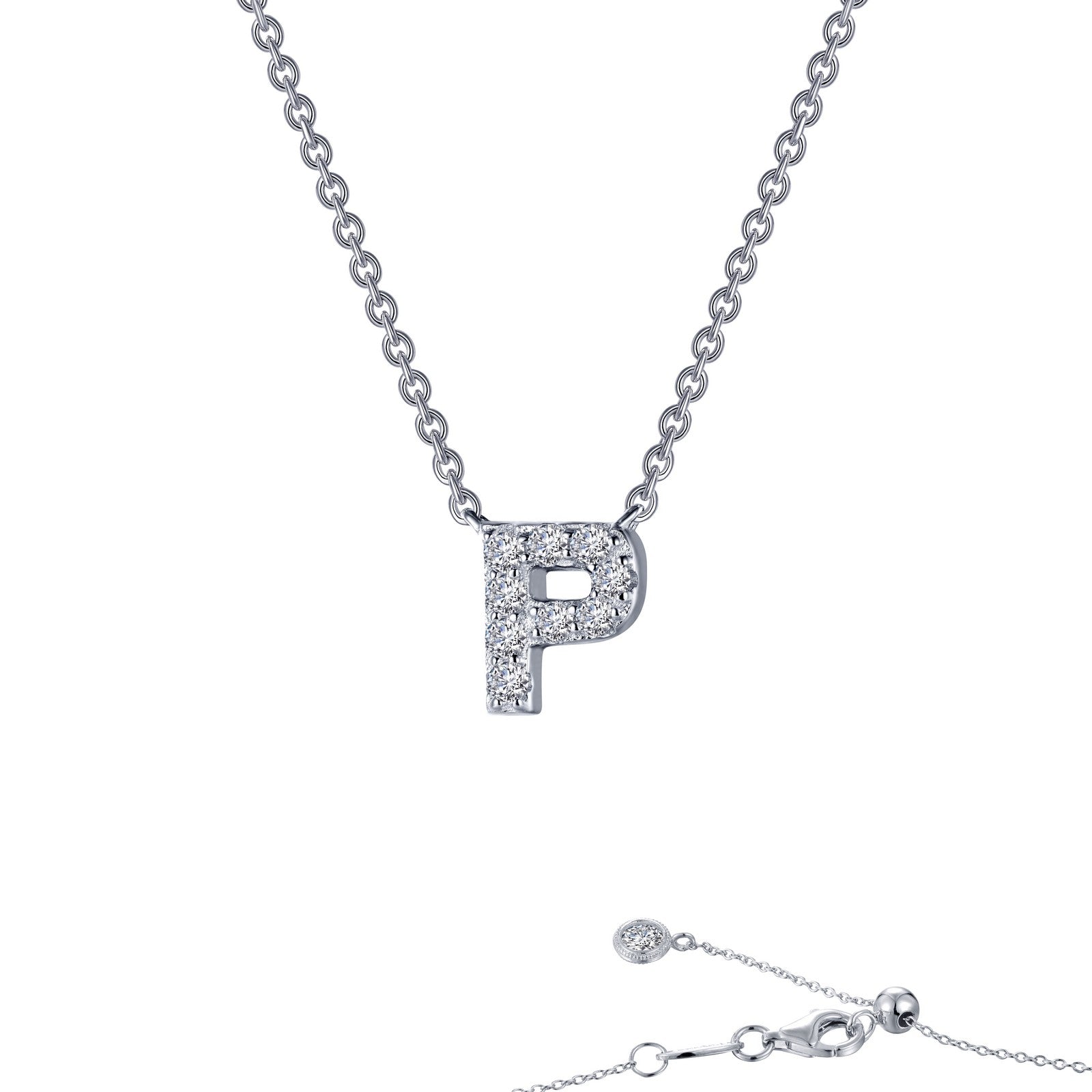 LAFONN Letter D Pendant Necklace 9N084CLP20