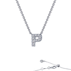 LAFONN Letter D Pendant Necklace 9N084CLP20