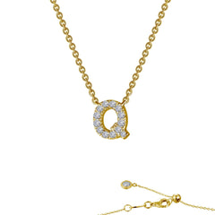 LAFONN Letter N Pendant Necklace 9N094CLG20