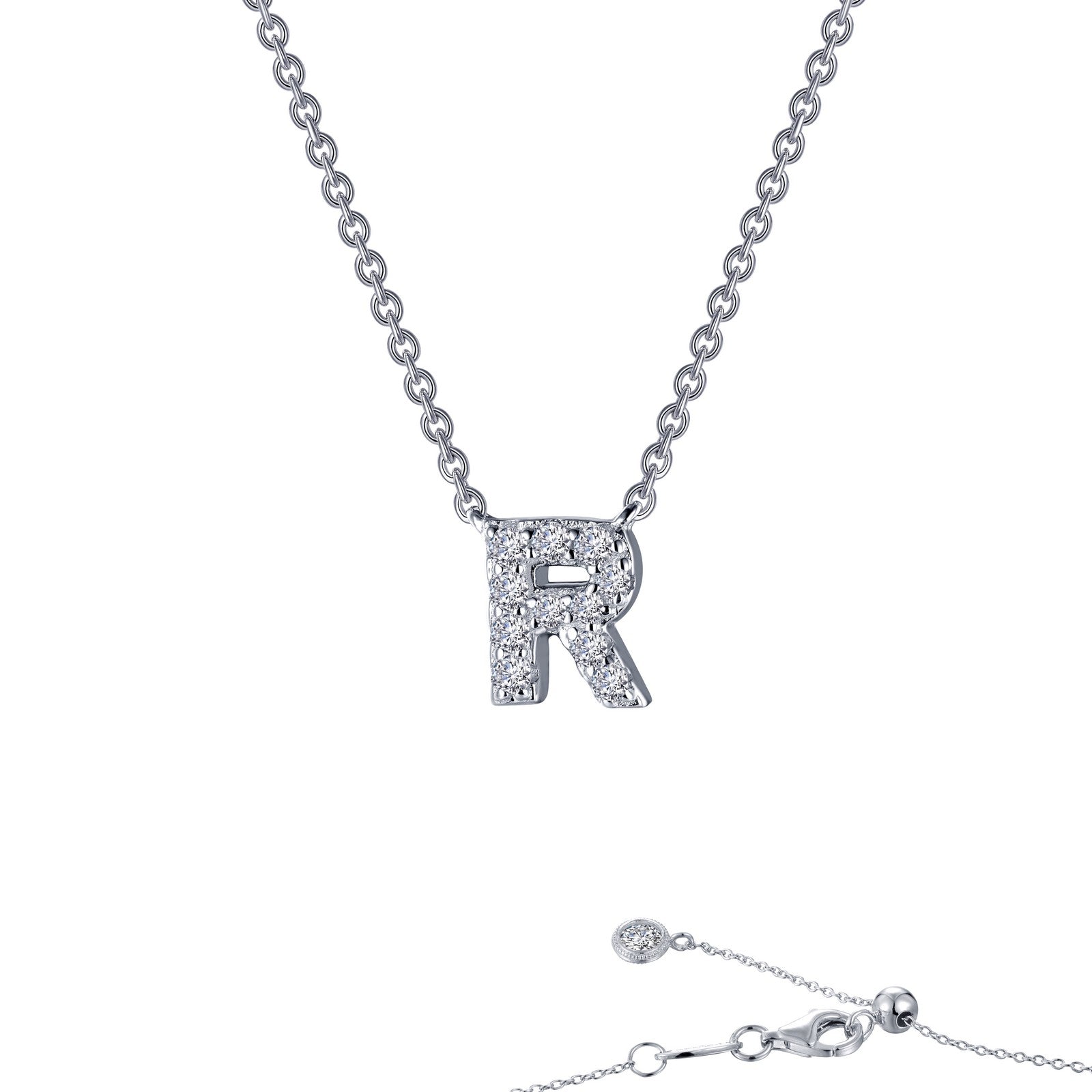 LAFONN Letter D Pendant Necklace 9N084CLP20