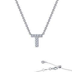 LAFONN Letter D Pendant Necklace 9N084CLP20