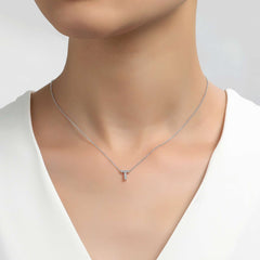 LAFONN Letter D Pendant Necklace 9N084CLP20