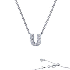 LAFONN Letter D Pendant Necklace 9N084CLP20