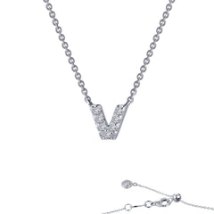 LAFONN Letter D Pendant Necklace 9N084CLP20