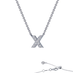 LAFONN Letter P Pendant Necklace 9N096CLP20