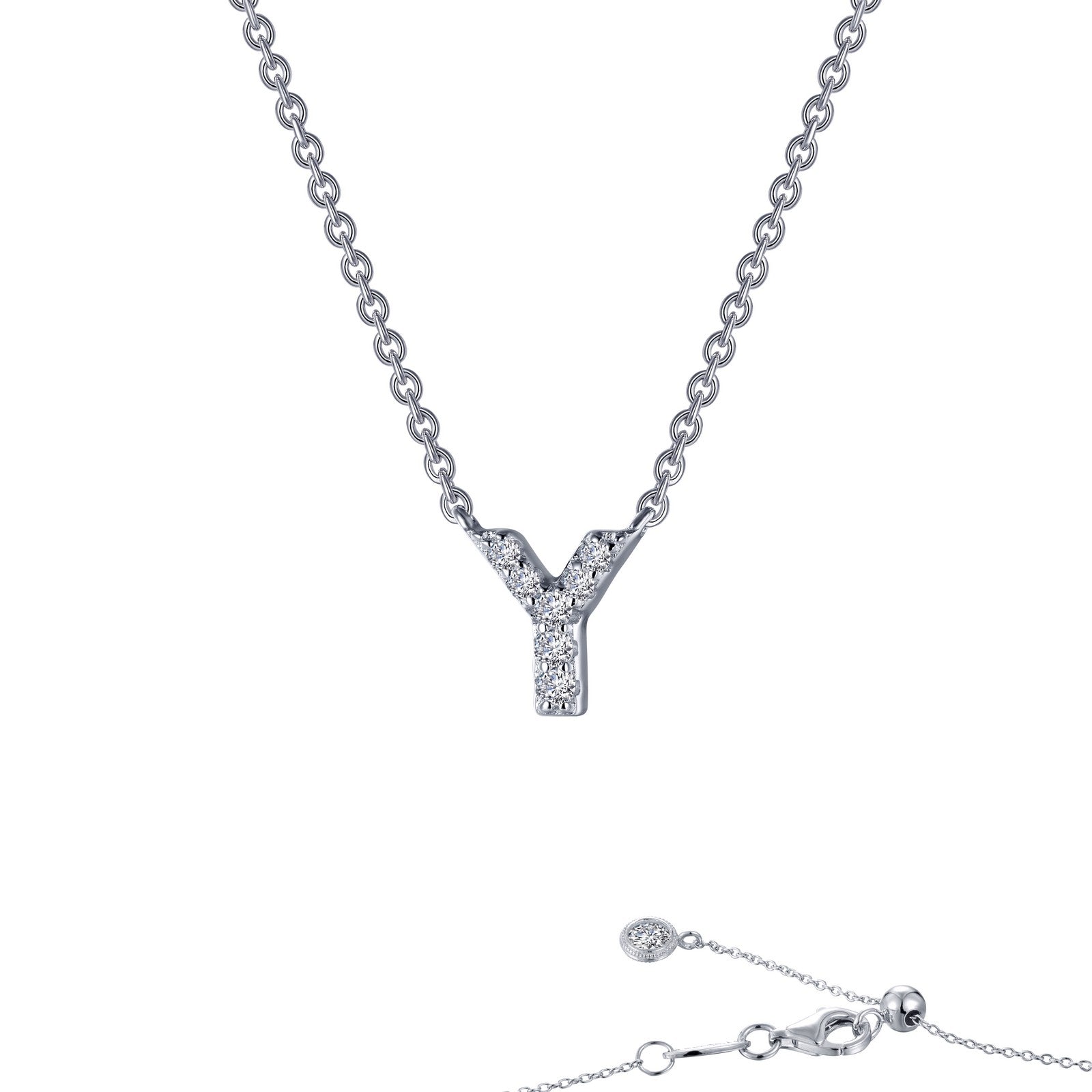 LAFONN Letter D Pendant Necklace 9N084CLP20