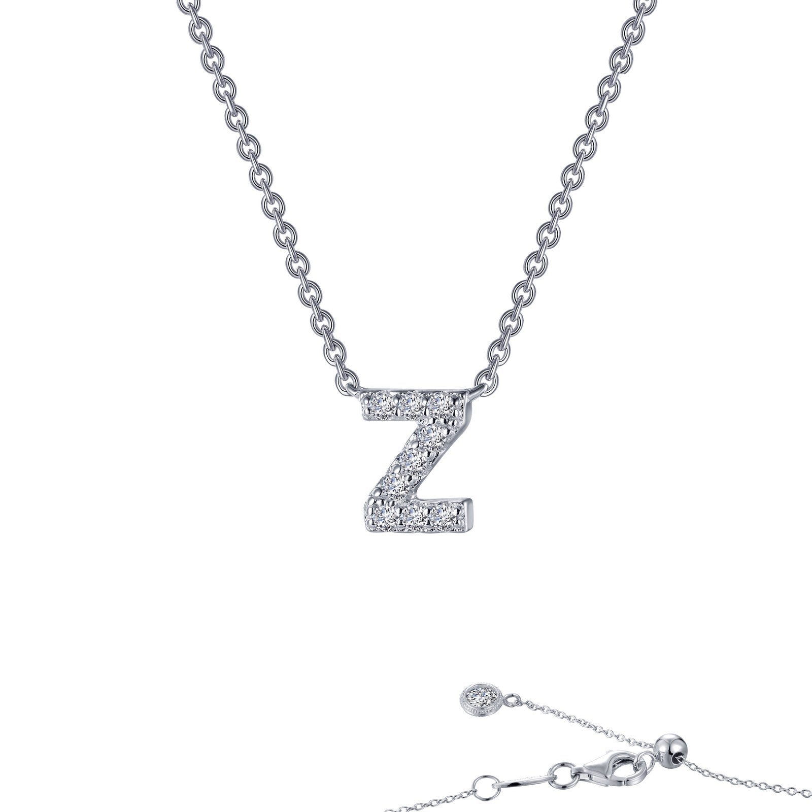 LAFONN Letter D Pendant Necklace 9N084CLP20
