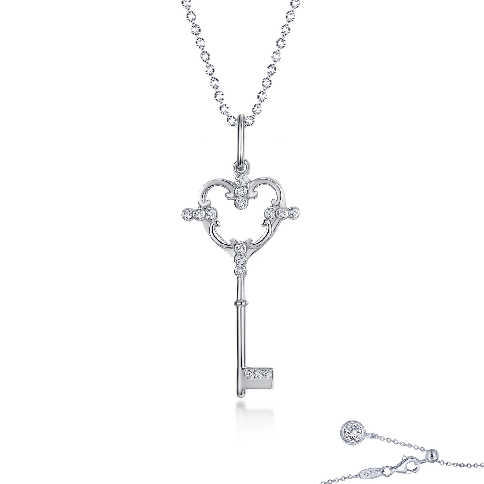 LAFONN Key to My Heart Necklace 9N114CLP20