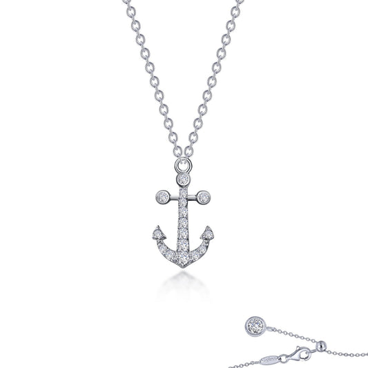LAFONN Mini Anchor Necklace 9N119CLP20