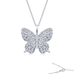 LAFONN Butterfly Pendant Necklace 9P056CLP20