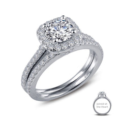 LAFONN Joined-At-The-Heart Wedding Set 9R034CLP05