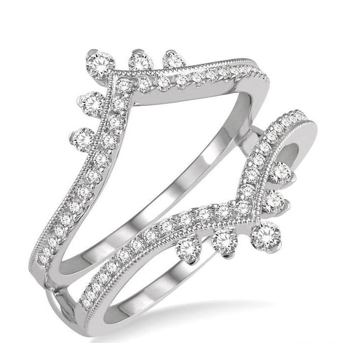 Parkplace Jewelers Chevron Diamond Insert Ring 29593PPFVWG