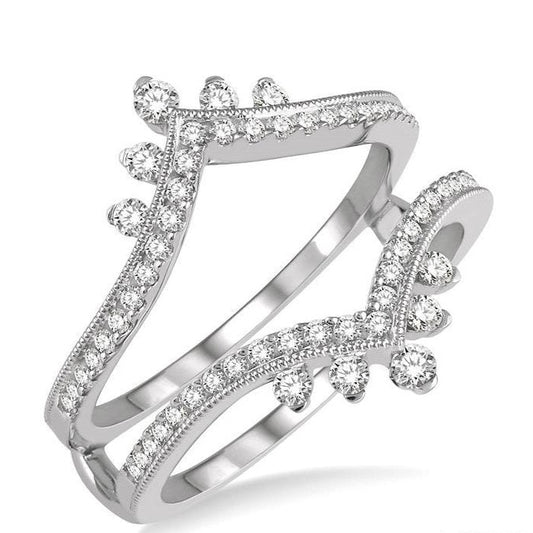 Parkplace Jewelers Chevron Diamond Insert Ring 29593PPFVWG