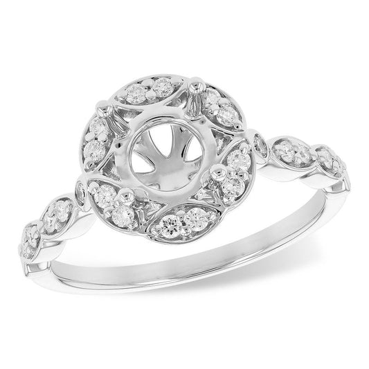 Parkplace Jewelers 14KT Gold Semi-Mount Engagement Ring C310-00433