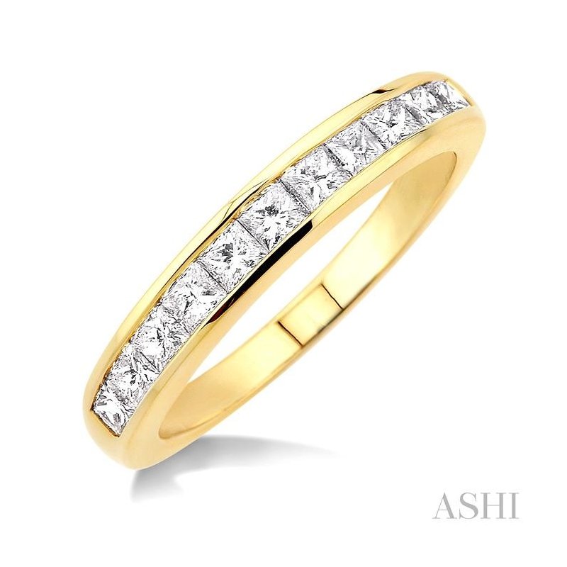 ASHI Channel Set Diamond Wedding Band 35073PPFHYG