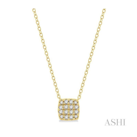 ASHI Petite Diamond Fashion Pendant 647A8PPTSPDYG