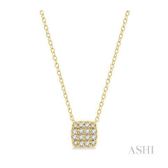 ASHI Petite Diamond Fashion Pendant 647A8PPTSPDYG