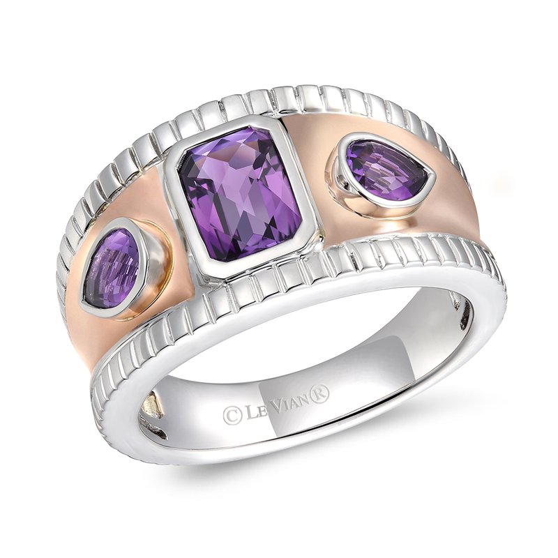 Le Vian 14K Two Tone Gold Grape Amethyst™ 1 1/3 cts. Ring TRKE 62