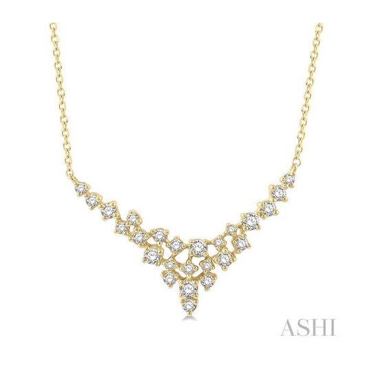 ASHI Scatter Diamond Necklace 9996HPPFGNKYG