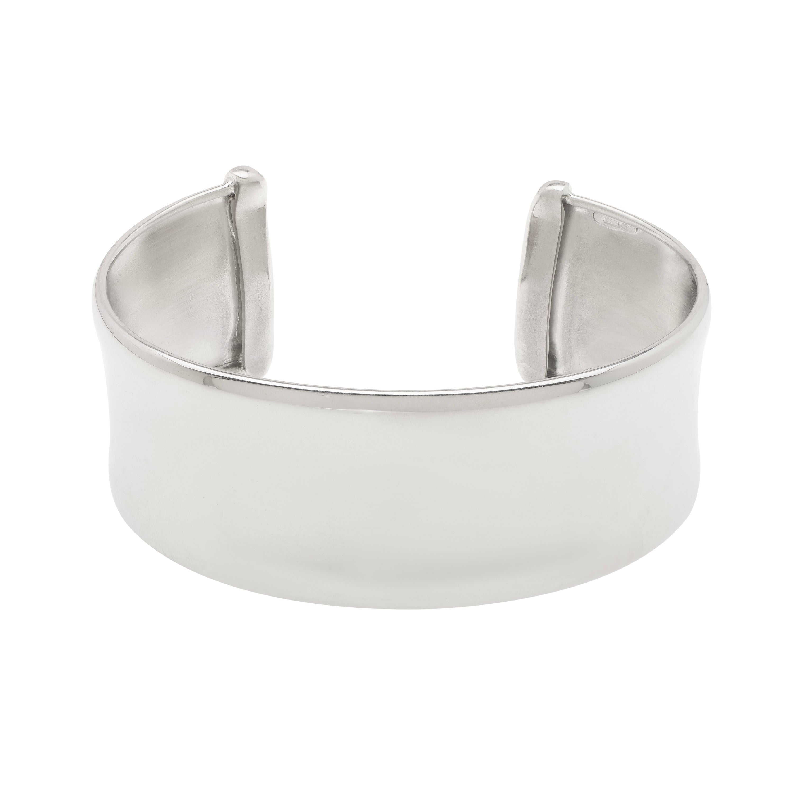 Parkplace Jewelers silver-wide-sculpted-cuff-bangle-agb10241