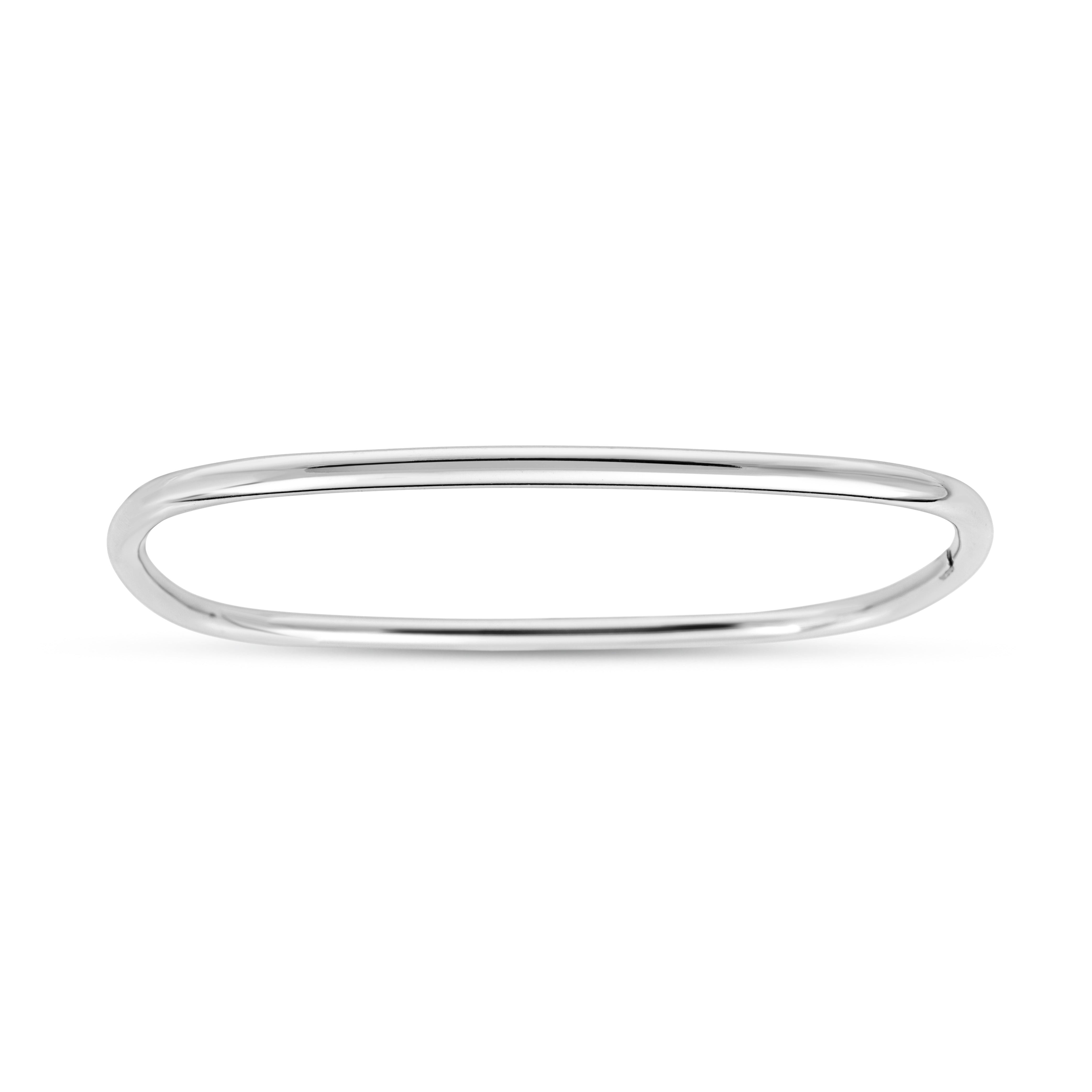 Parkplace Jewelers silver-slip-on-square-bangle-agbg3543