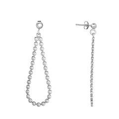 Parkplace Jewelers silver-polished-disc-pear-earring-ager5869