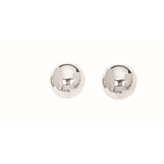 Parkplace Jewelers silver-ball-earring-agm
