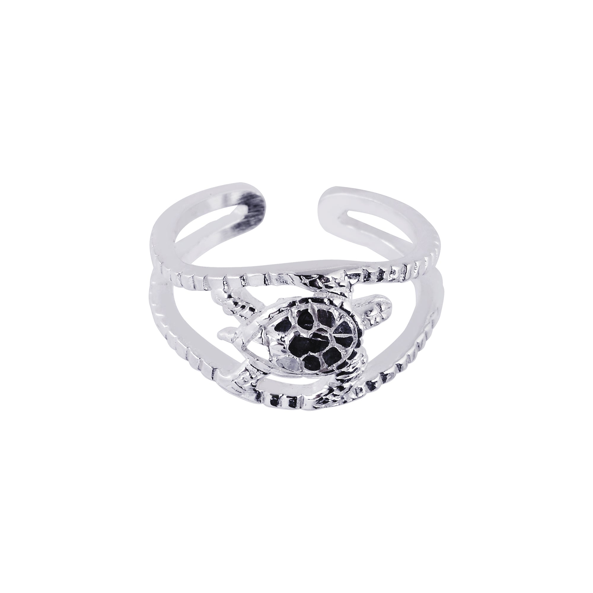 Parkplace Jewelers silver-sea-turtle-toe-ring-agtr109