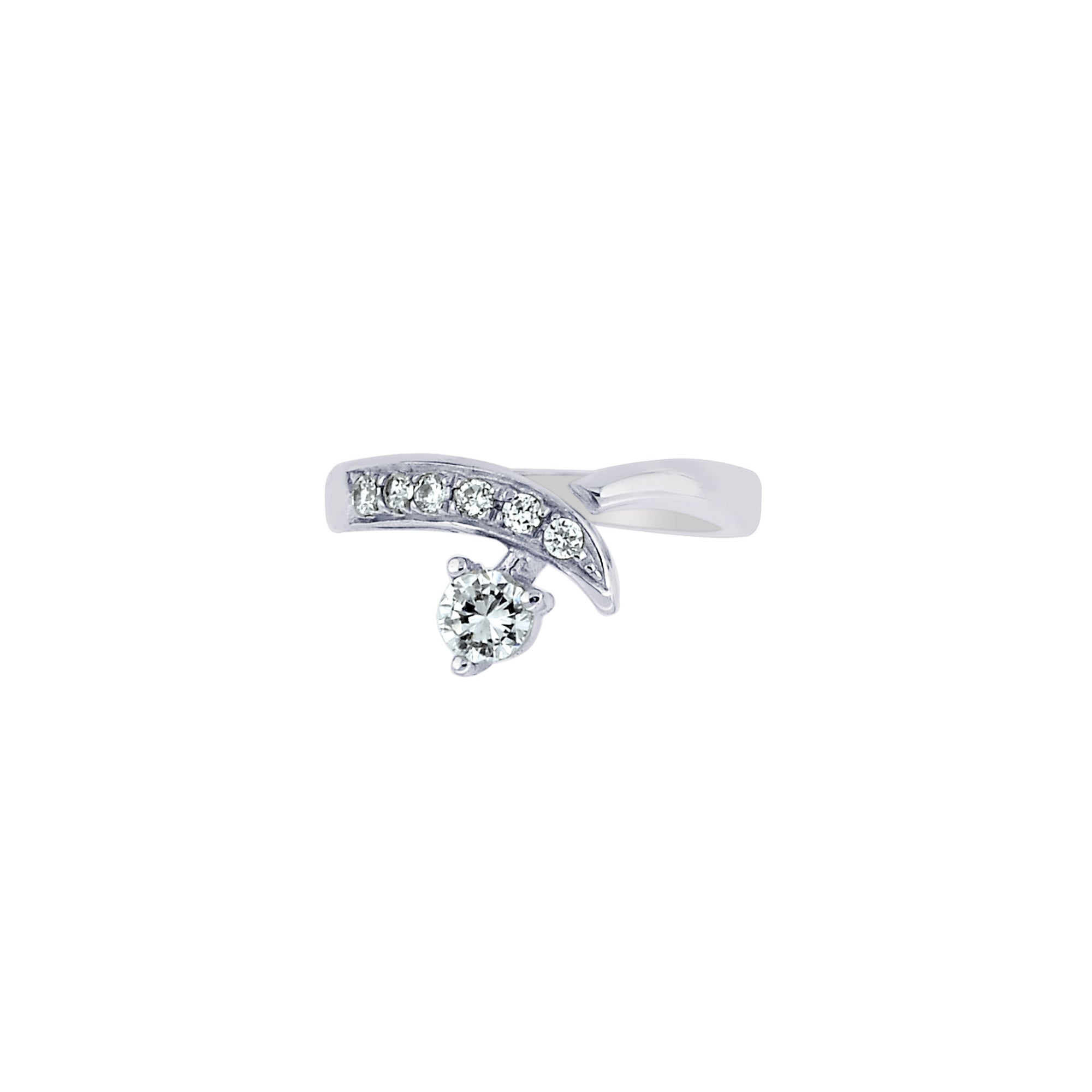 Parkplace Jewelers silver-cz-toe-ring-agtr117