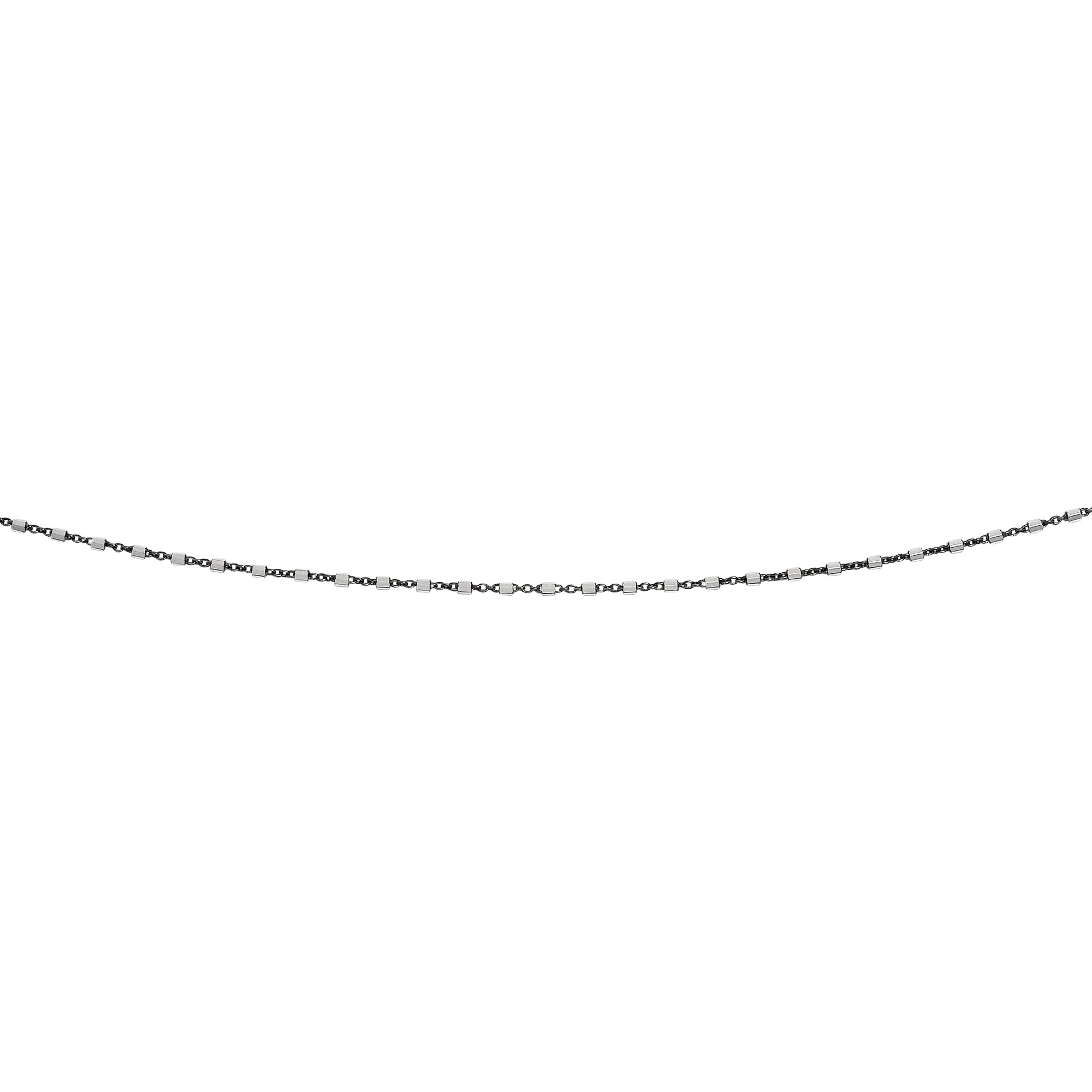 Parkplace Jewelers silver-bead-and-bar-anklet-agw146