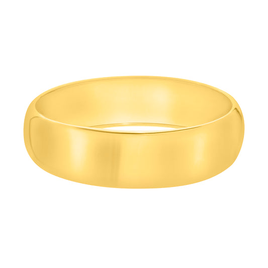 Yellow Sterling Silver Polished Bold Bangles Bracelet