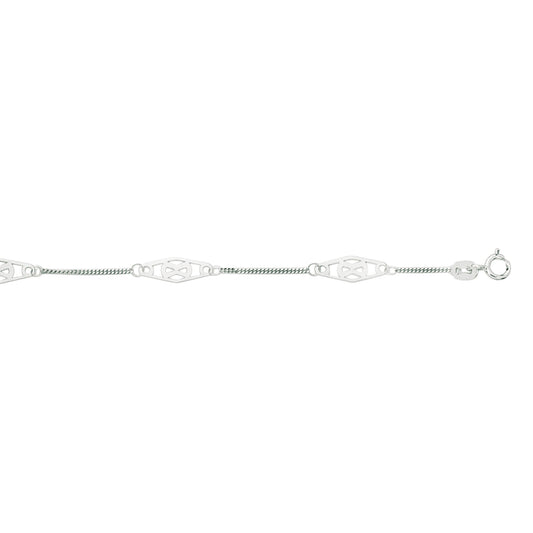 Parkplace Jewelers 14k-gold-infinity-anklet-ank13