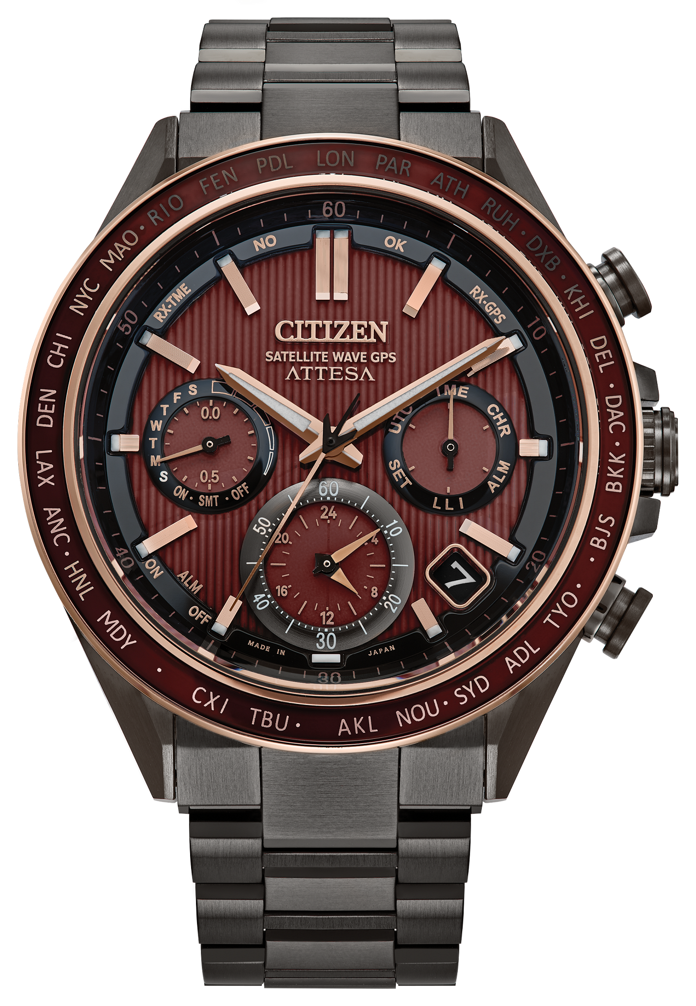 Citizen Attesa SUPER TITANIUM™ CC4056-62W