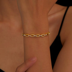 LAFONN Paperclip Link Bracelet B0144CLP72