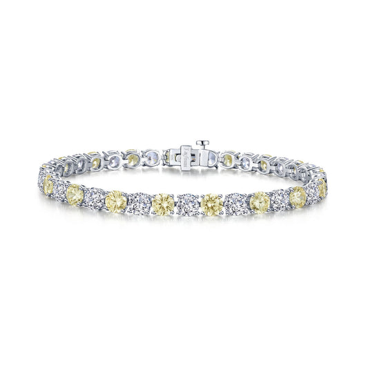 LAFONN 16.0 CTW Statement Alternating Tennis Bracelet B0172CAP72