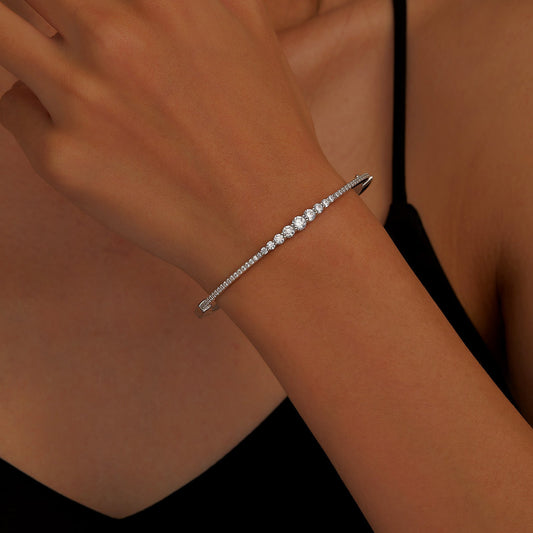 LAFONN Graduated Bangle Bracelet B0181CLP65