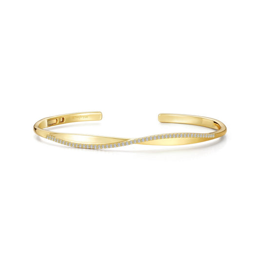 LAFONN Open Hinged Bangle Bracelet B0184CLG72