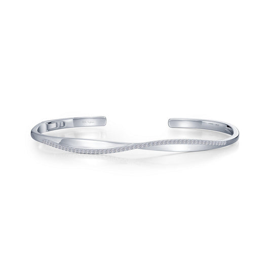 LAFONN Open Hinged Bangle Bracelet B0184CLP72