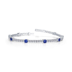 LAFONN 3.25 CTW Station Flexible Tennis Bracelet B0196CLP68