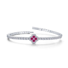 LAFONN 2.45 CTW Flexible Tennis Bracelet B0199CSP68