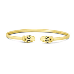 Royal Chain 14K Panther Bangle B10022