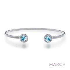 LAFONN April Birthstone Bracelet BB002DAP72