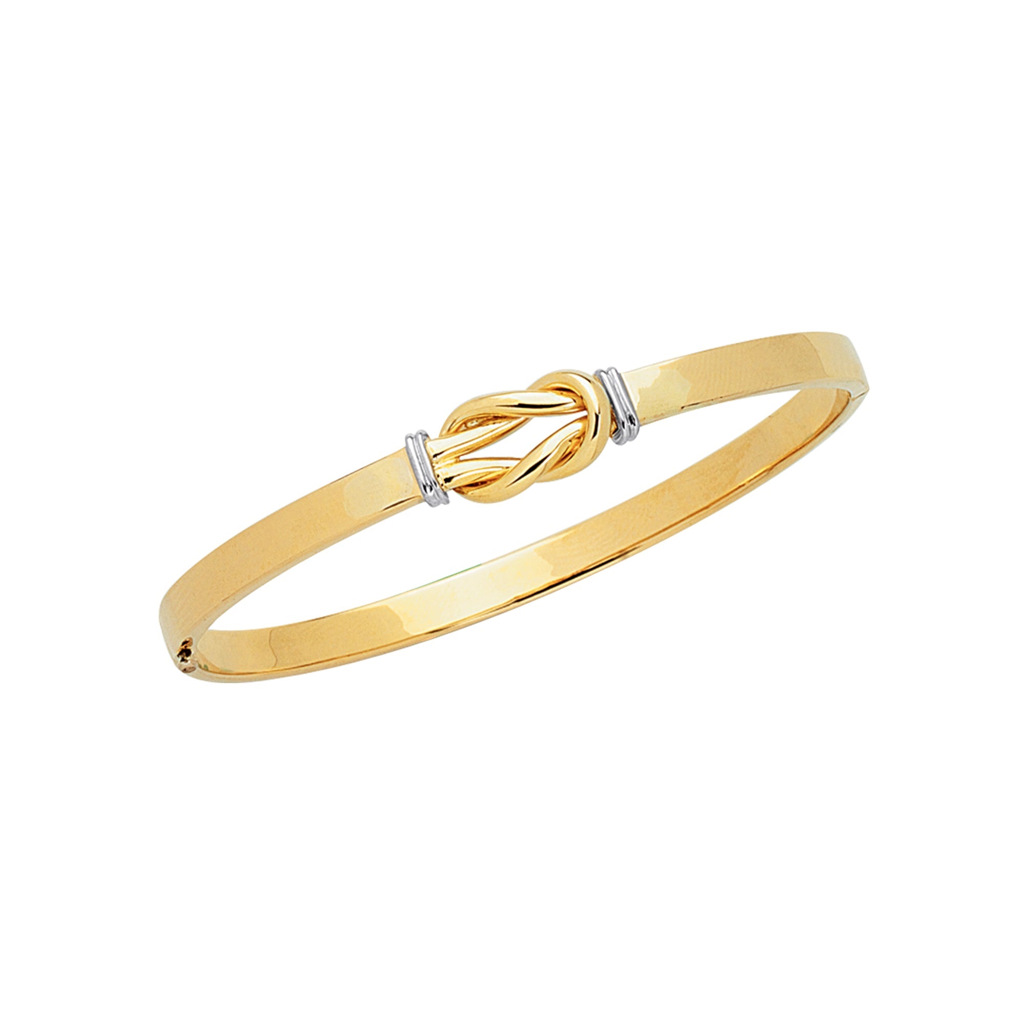 Parkplace Jewelers 14k-gold-knot-bangle-bg125