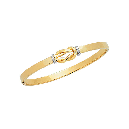Parkplace Jewelers 14k-gold-knot-bangle-bg125