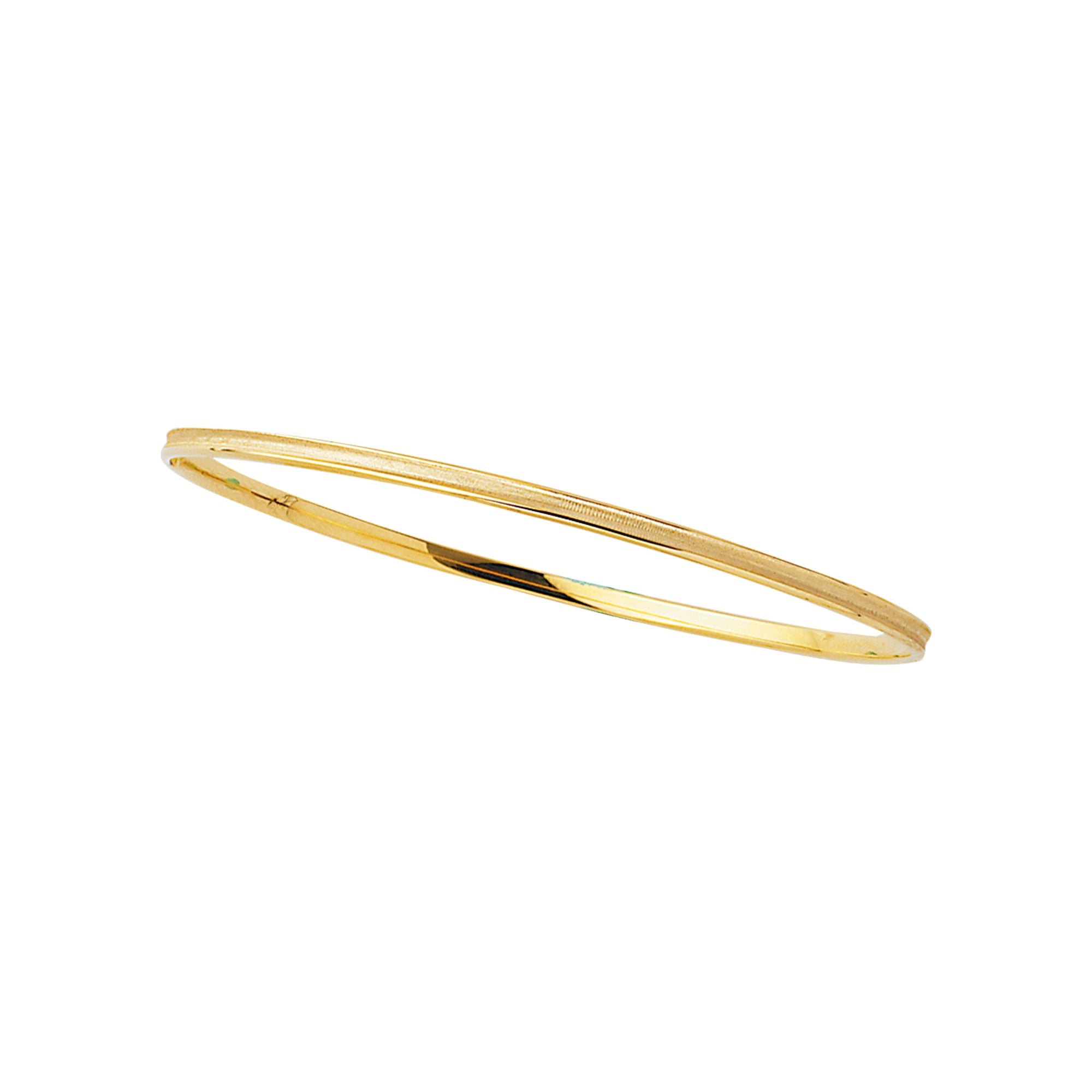 Parkplace Jewelers 14k-gold-concave-bangle-bg227