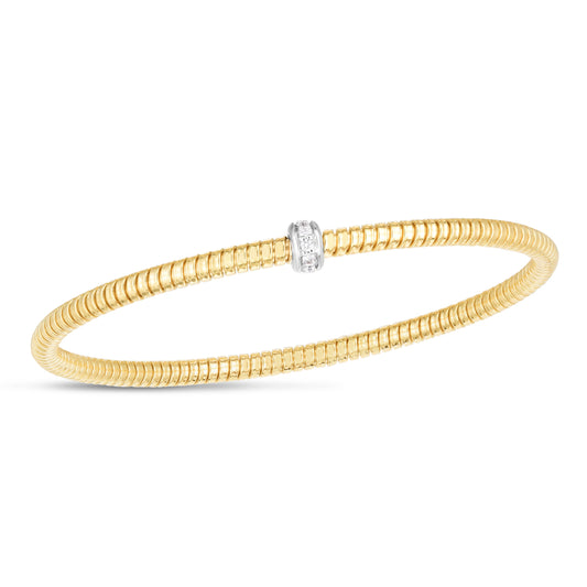 Parkplace Jewelers 14k-stretch-tubogas-diamond-bracelet-bg3349