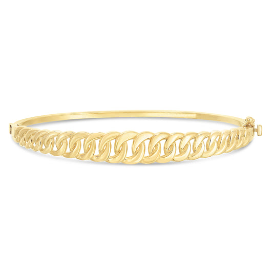 Parkplace Jewelers 14k-curb-chain-bangle-bg3539
